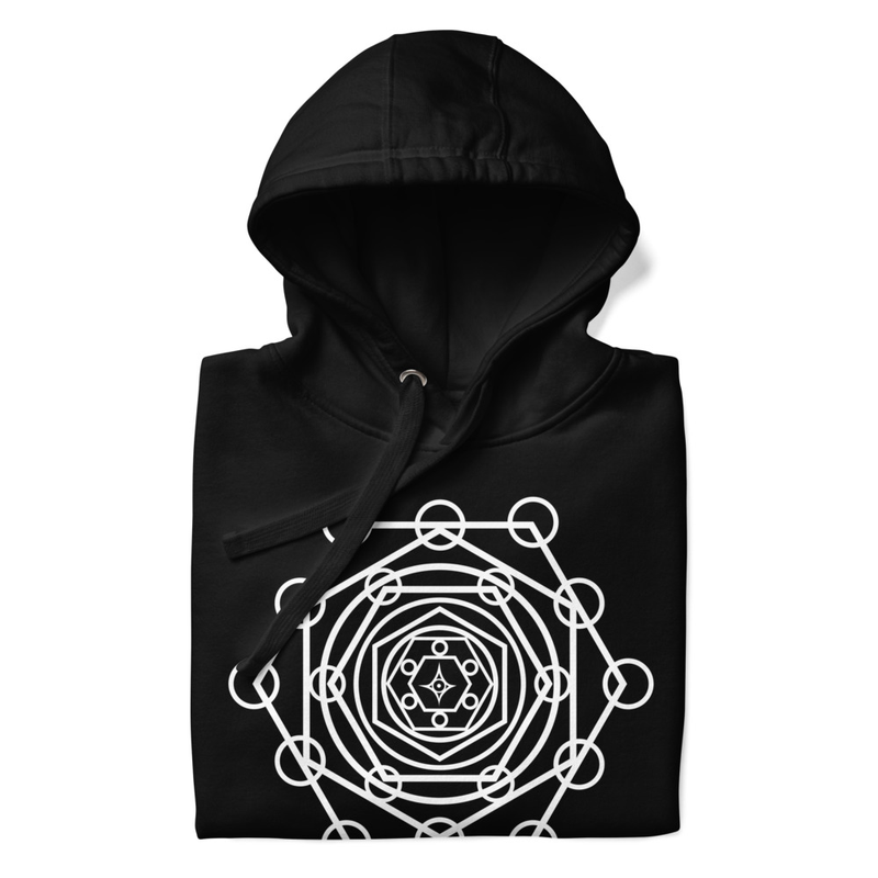 Wander Until Lost Sacred Geometry Hoodie - Unisex
