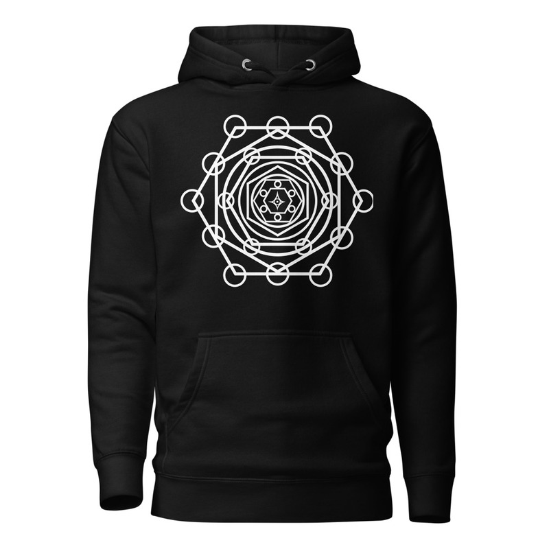 Wander Until Lost Sacred Geometry Hoodie - Unisex