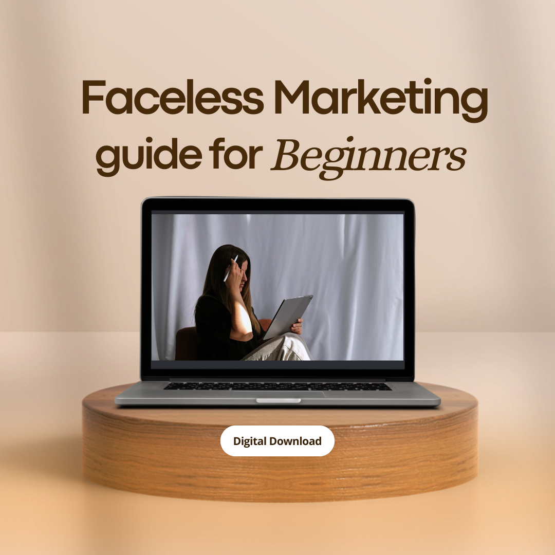 Faceless Marketing Guide for Beginners