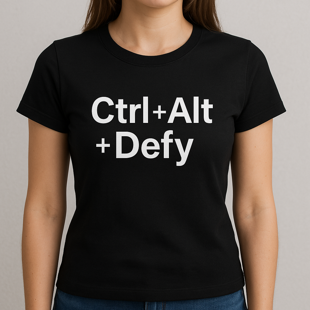 Womens crewneck tee