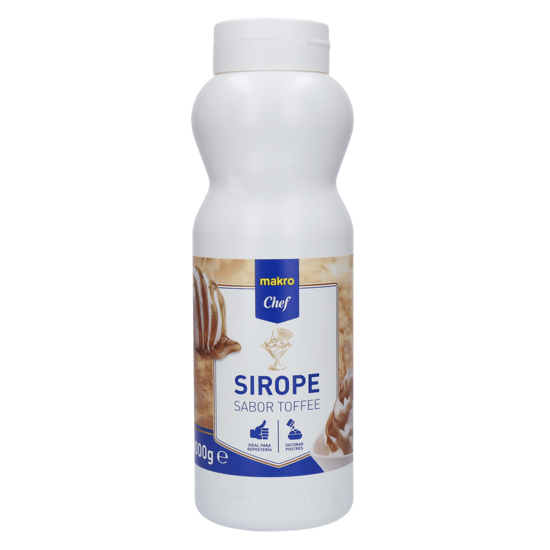 Sirope sabor toffee Makro Chef