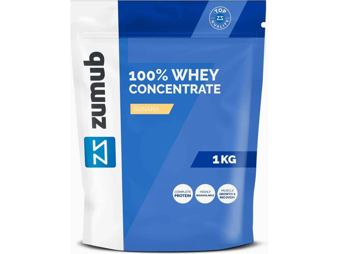 Whey Protein Concentrado Zumub Banana 1kg