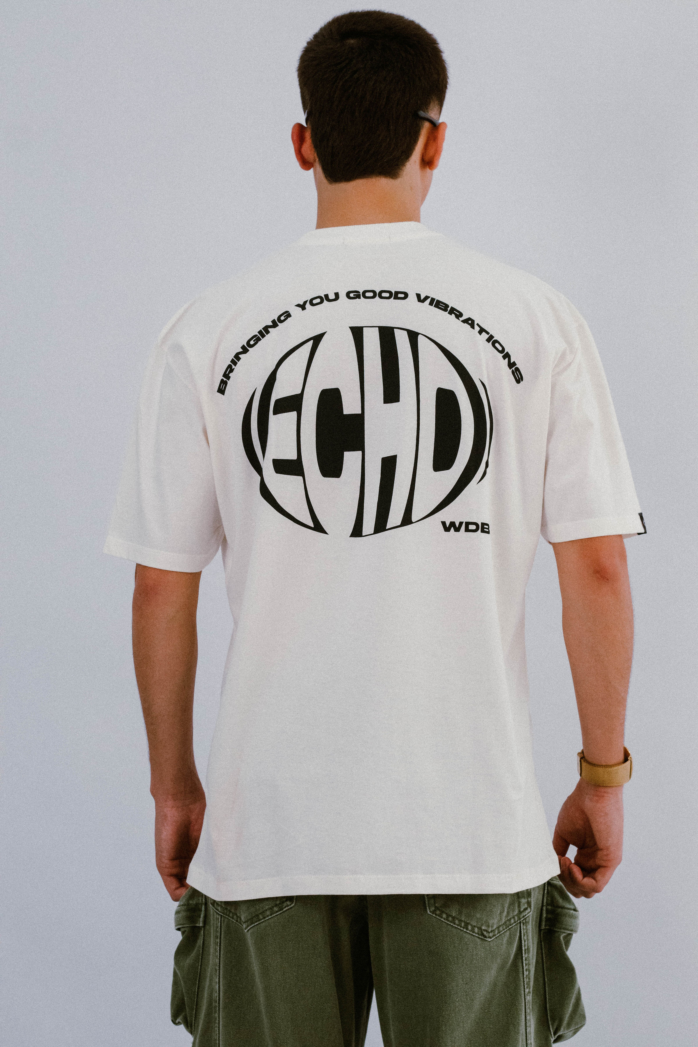 Camiseta "BYGV" Off-White