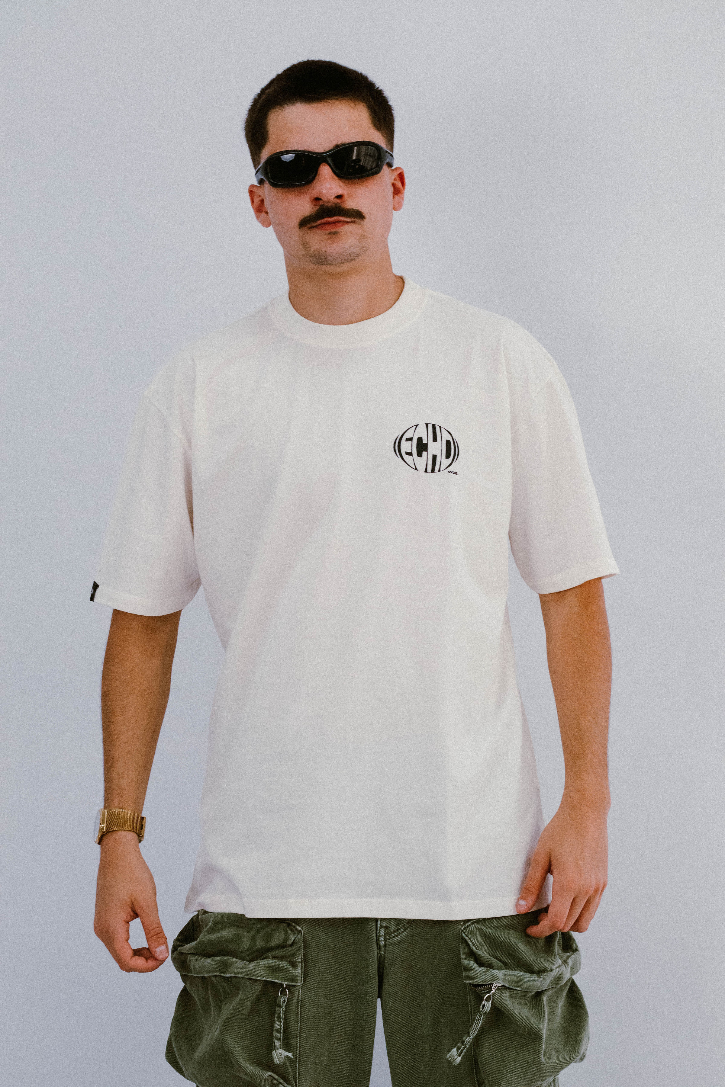 Camiseta "BYGV" Off-White