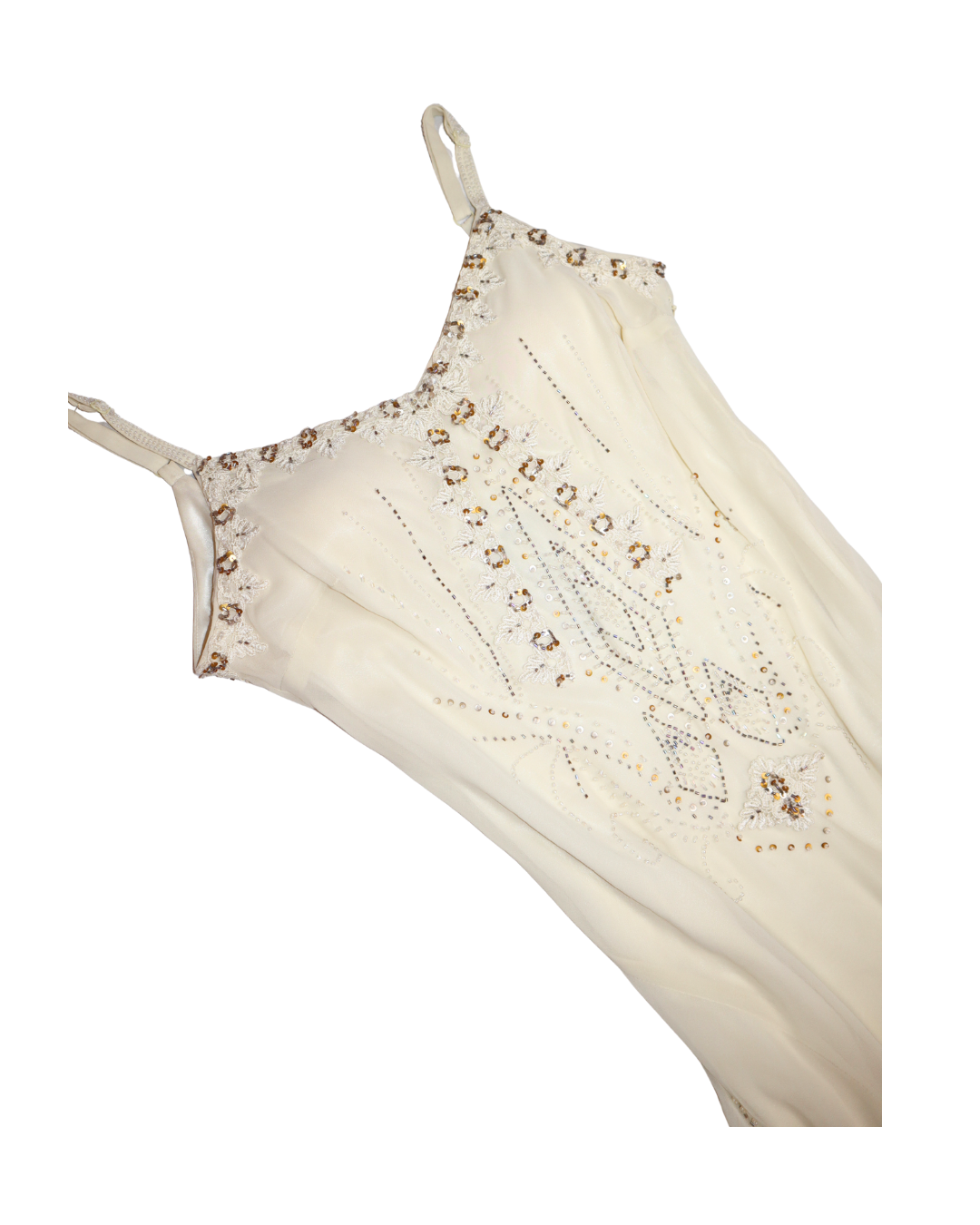 RARE Boho/Fairy Embellished Cream Dress