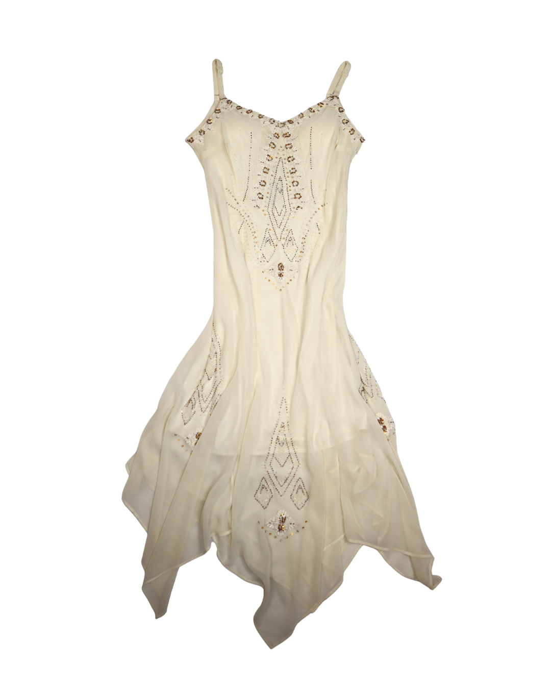 RARE Boho/Fairy Embellished Cream Dress