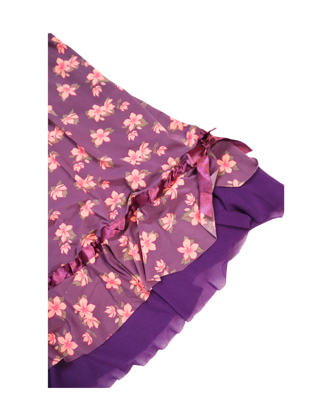 Pink And Purple Floral Y2K Top/Dress