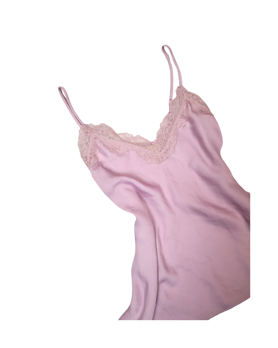 Light Purple Lace Detailed Tank Top