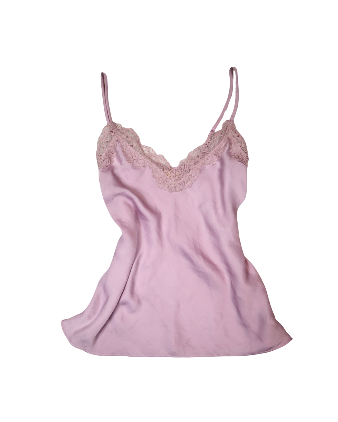 Light Purple Lace Detailed Tank Top