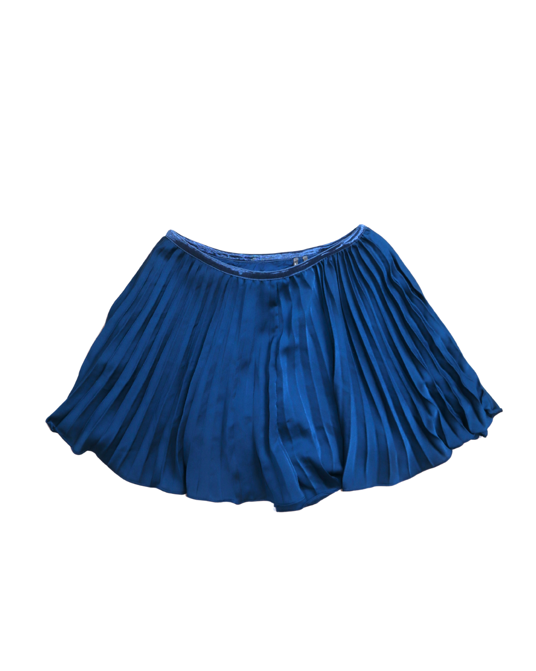 Dark Teal Pleated Skirt W/Shorts 