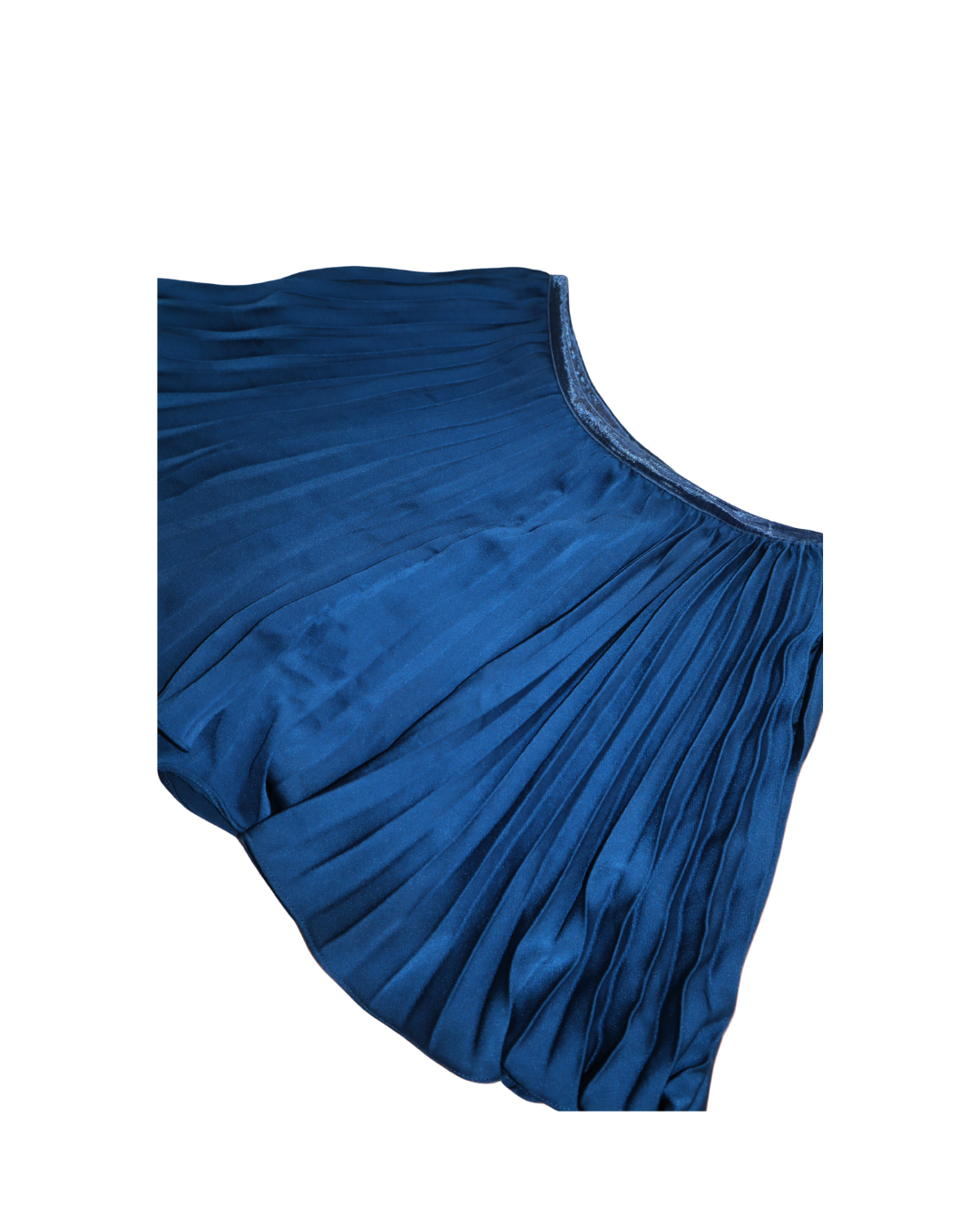 Dark Teal Pleated Skirt W/Shorts 