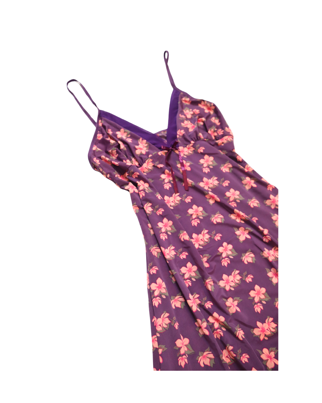 Pink And Purple Floral Y2K Top/Dress