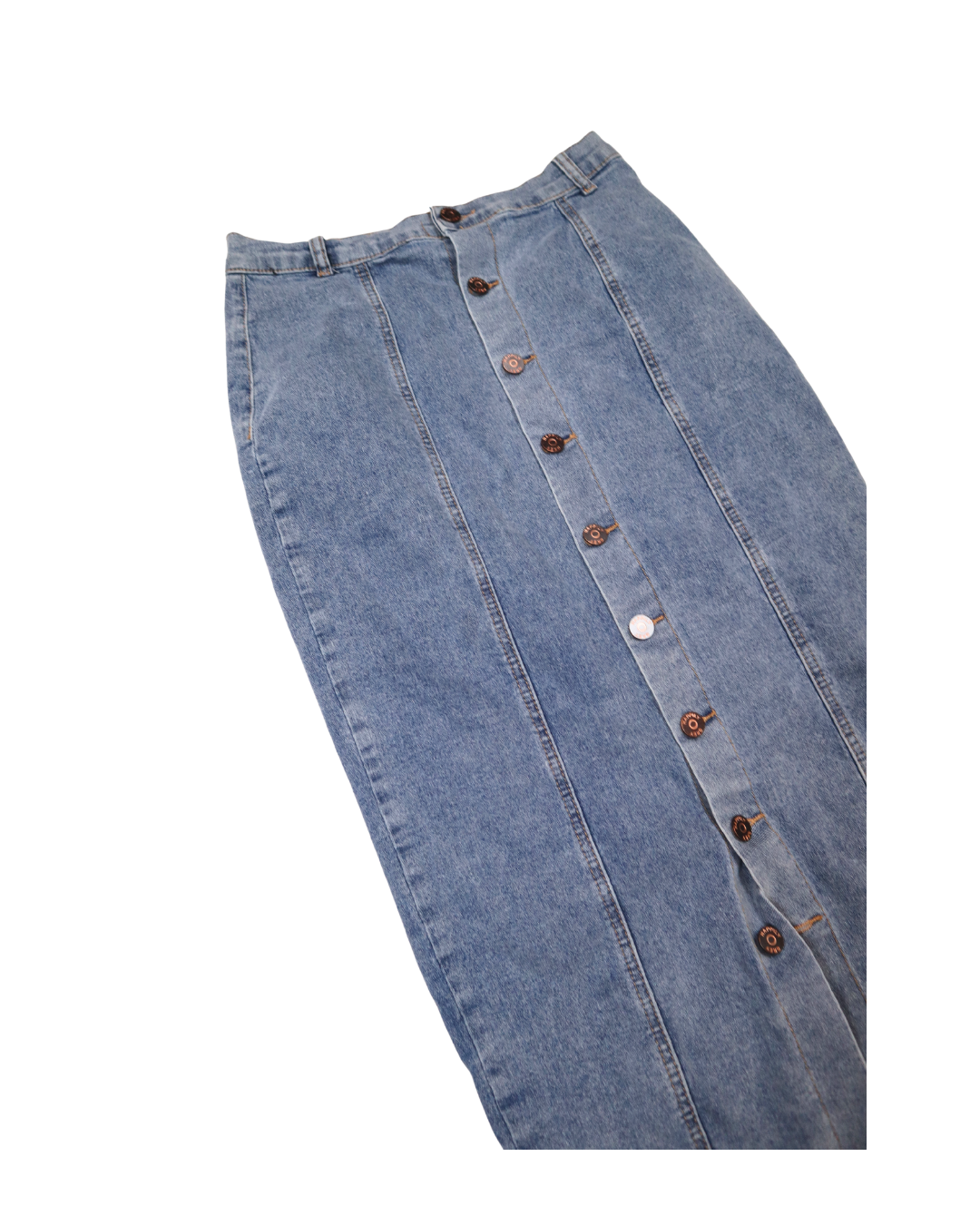 Long Jean Skirt