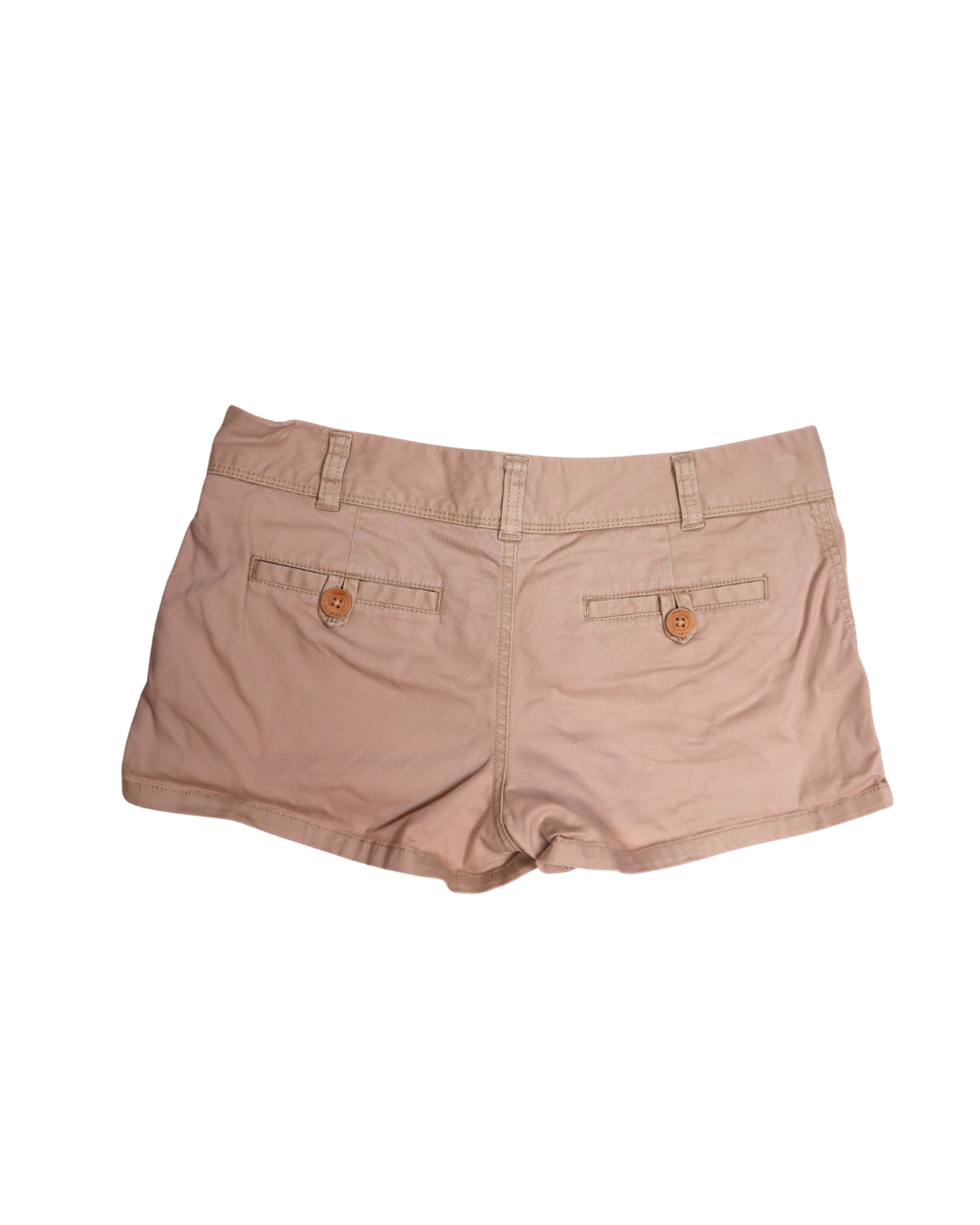 Tan Mini Shorts