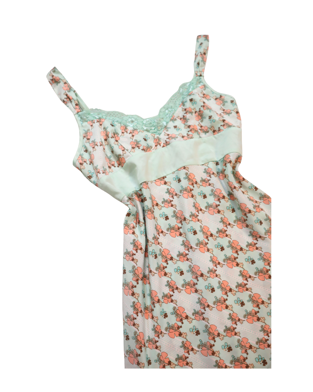 Light Blue And Pink Floral Dress/Top