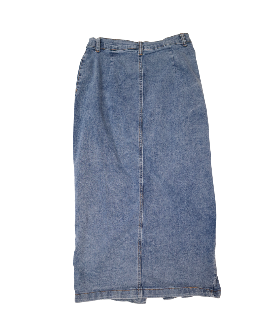 Long Jean Skirt
