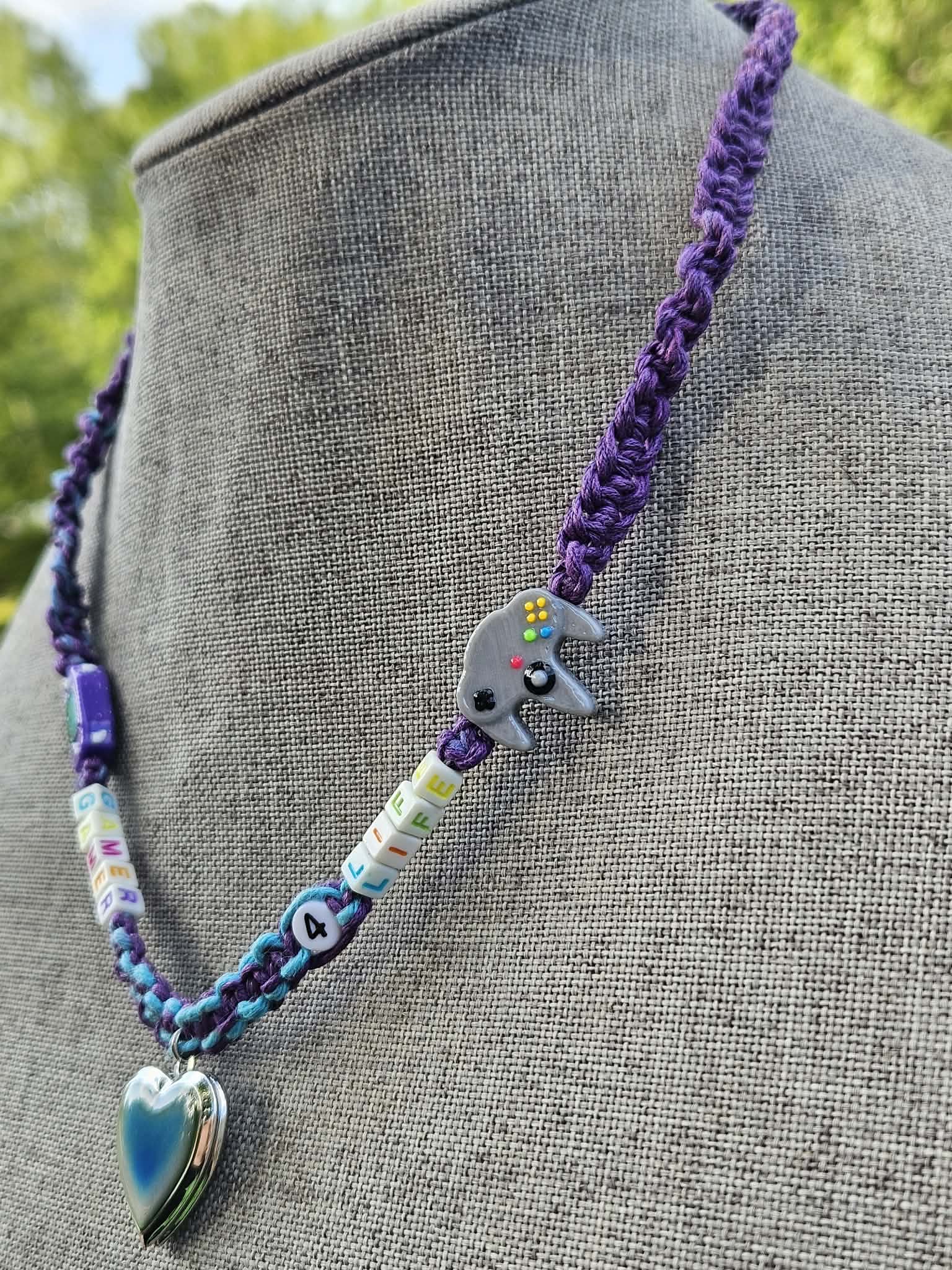 Gamer 4 Life Hemp Mood Necklace