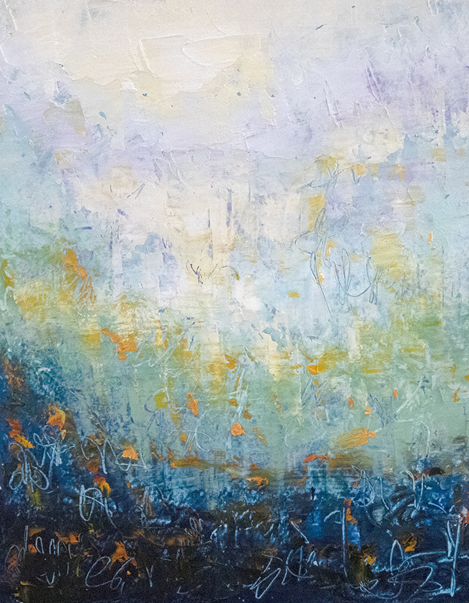 Abstract Landscape Painting