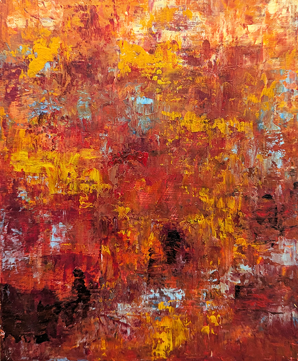 Abstract Expressionist Painting