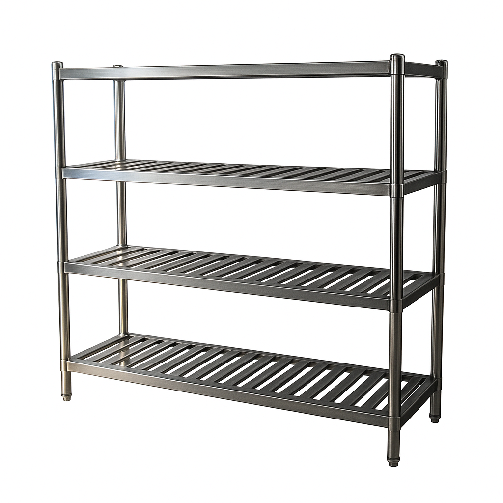 ชั้นซี่ 4 ชั้น - 4 Tiers Slatted Shelf