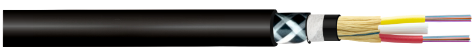 Heavy-Duty PUR Data Cable CRANE PUR FO 2 x 12 …/125