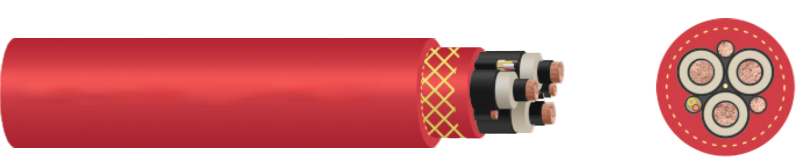 Medium-Voltage Reeling Cable with Fibre Optics (N)TSCGEWOEU-SR FO – Heavy-Duty Power & Data Transmission
