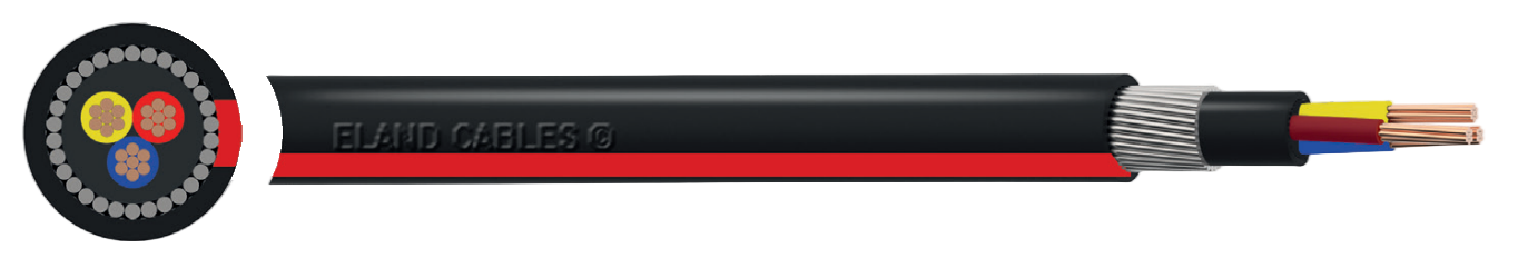 SANS 1507-4 Steel Wire Armoured Cable (0.6/1kV)