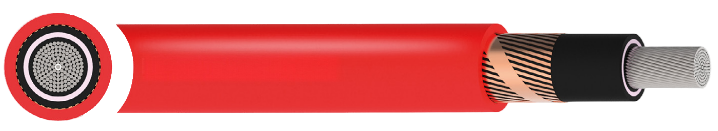 (N)TMCGEWÖU Single Core MV Cable (3.6/6kV, 6/10kV & 8.7/15kV)