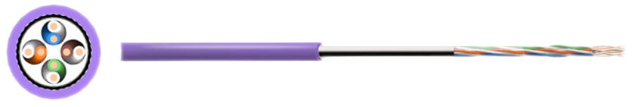 Cat 6 F/UTP LSZH Cable