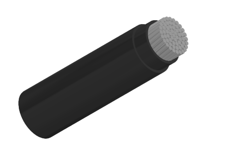 Single core XLPE Insulated, PVC Sheathed Unarmoured Cables, 0.6/1kV