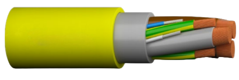TUNNELFLEX-PUR HF Mining & Tunneling Cable – 1 kV
