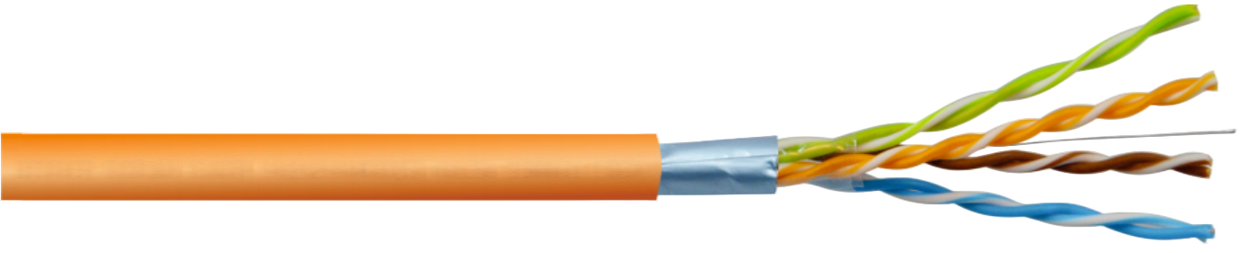 F/UTP Cat.5e LSOH Screened Data Cable 200 MHz