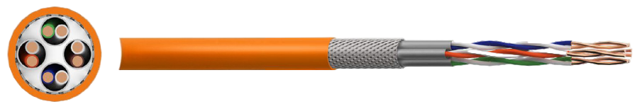 Cat 7 S/FTP 4 Pair LSZH Cable