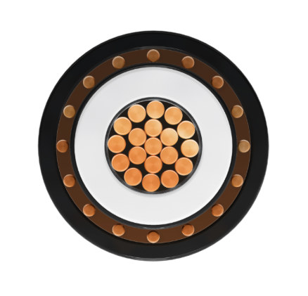 Medium Voltage Copper 90°C XLPE 15 kV 133% N=1/3 PVC