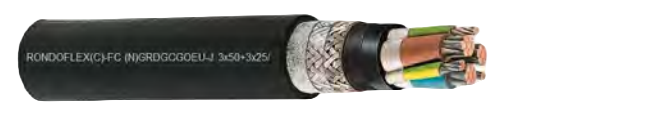 EMC Protected Festoon Cable - RONDOFLEX(C)-FC