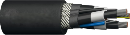 SAS (N)TSCGEWOEU 6/35kV Medium Voltage Mining Trailing Cable