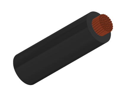 Single core XLPE Insulated, PVC Sheathed Unarmoured Cables, 0.6/1kV