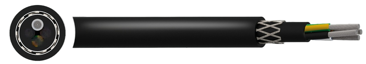 (N)SHTOU-O/J PUR Crane Reeling Cable – 0.6/1 kV