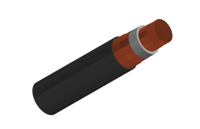 6.35/11kV Single Core Screened & PVC Sheathed (Cu Conductor)