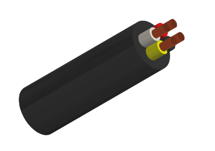 Single Core Flexible Power Cable, 0.6/1kV