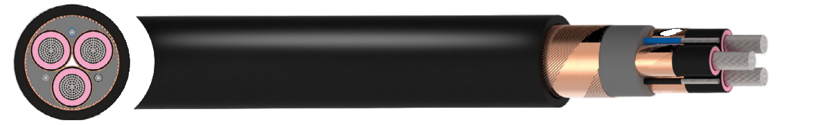 (N)TSCGECECWÖU High Voltage Tunnel Cable (8.7/15kV & 12/20kV)