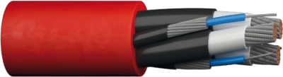 (VO) (N)TSKCGEWOEU 1.8/3 kV Coal Cutter Cable for Chain Operation