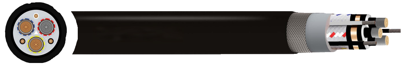 Type 450 Multi-Core Mining Cable
