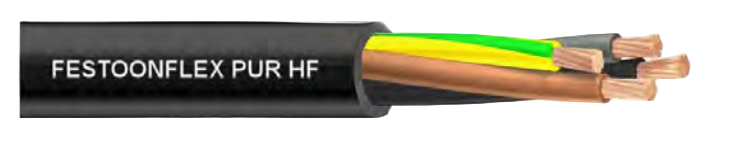 Flexible PUR Festoon Cable - FESTOONFLEX
