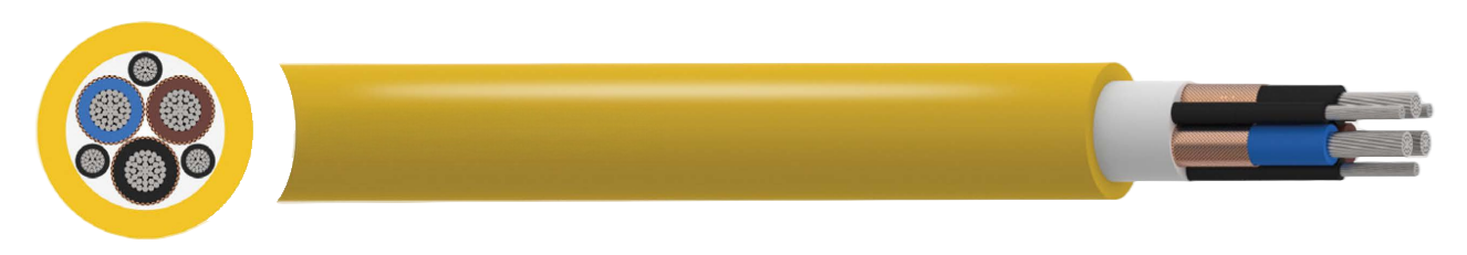 NSSHQU Heavy Duty Submersible Cable (0.6/1kV)