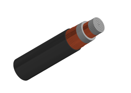 12.7/22kV Single Core Screened & PVC Sheathed (Al Conductor)