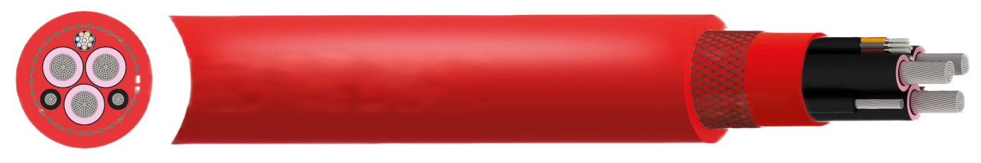 (N)TSKCGEWÖU Ultra-Flexible Mining Cable - 3.6/20kV