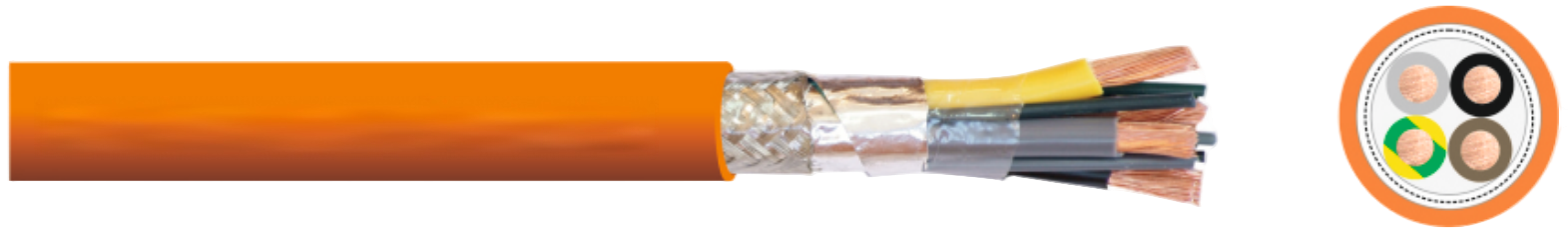 2XSLCH-J Flexible Halogen-Free Motor Connection Cable