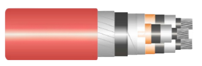 3C AL/XLPE/CTS/PVC/SFA/PVC – NA2XSEYFY