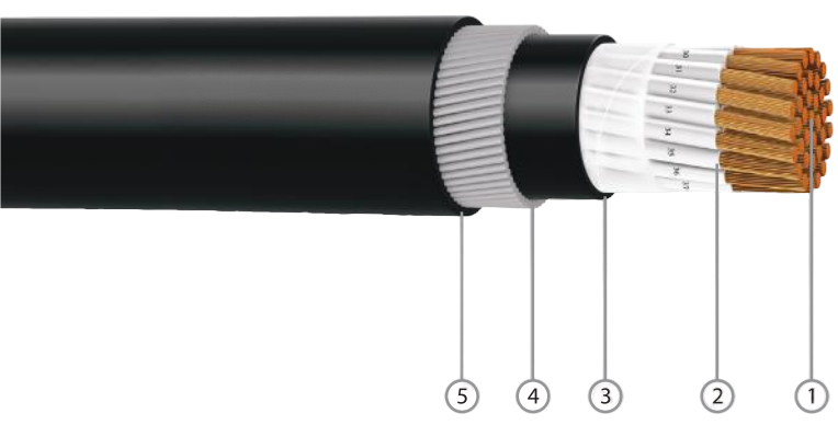 FRT-XSH CU/XLPE/LSZH/SWA/LSZH (MULTI- CORES) Power Cable